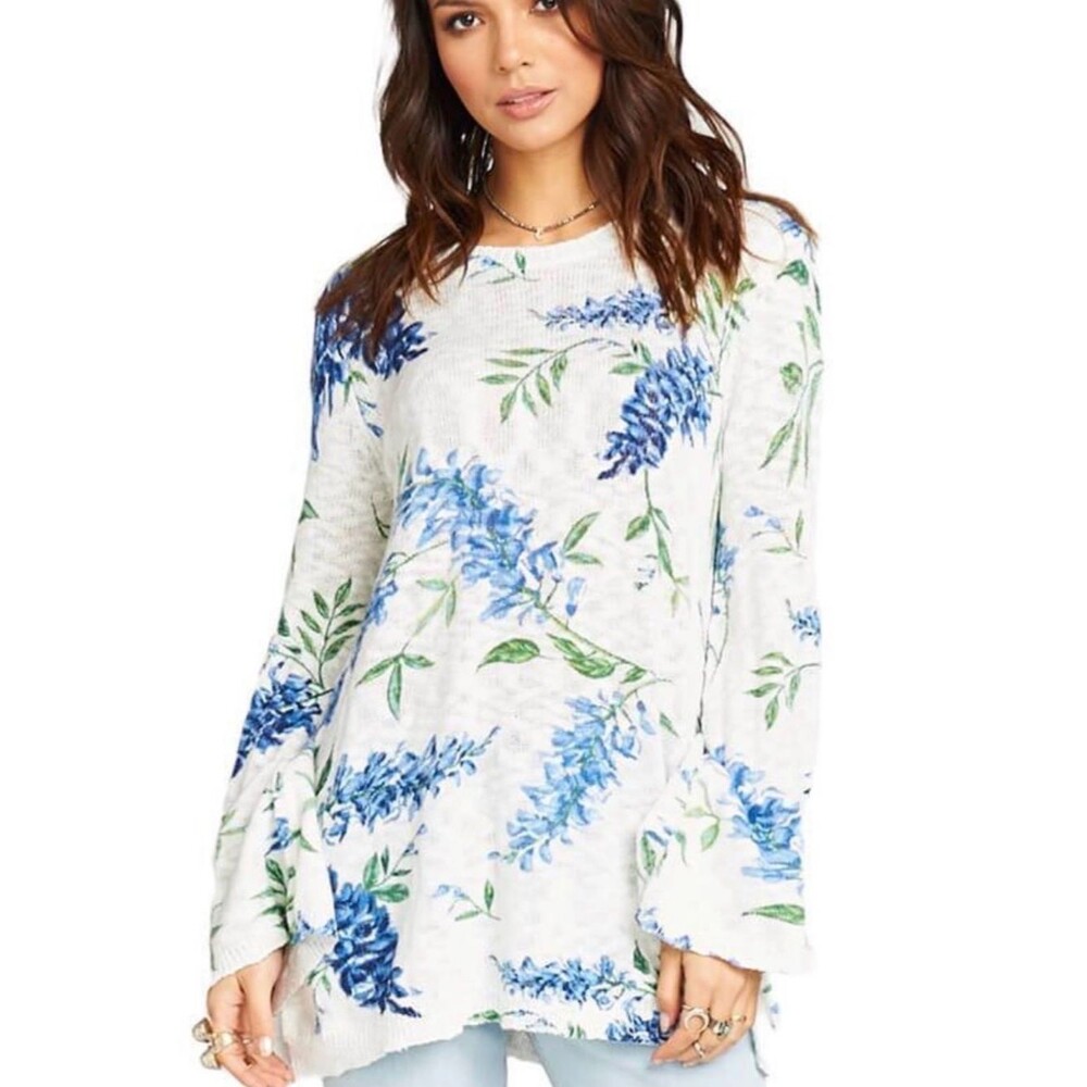 Show Me Your Mumu Festibell Wisteria Wonder Knit Sweater - Size Small
